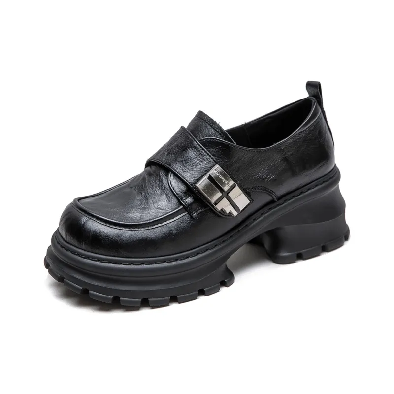 MATA Loafers Women's Brown/Black-5