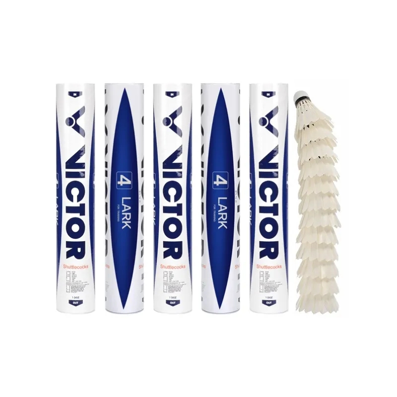 VICTOR Skylark Series Lark Size 4LARK4 Duck Feather Shuttlecock 12 Pack Water Duck Feather Match Ball Shuttlecocks-17