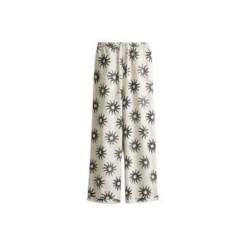 H&M Casual Pants Women's White/Gray