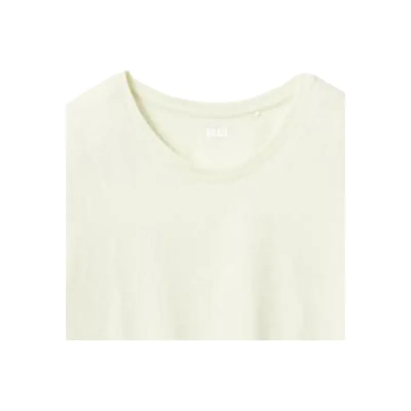 UNIQLO Regular T Shirt Women's Cream-2