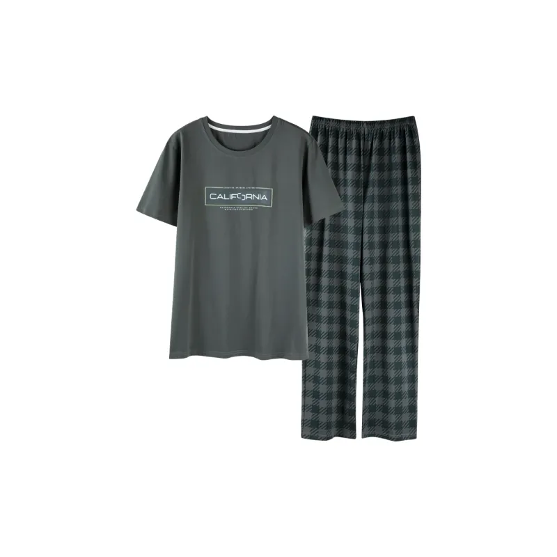Pretty lady Men Pajama Sets-0