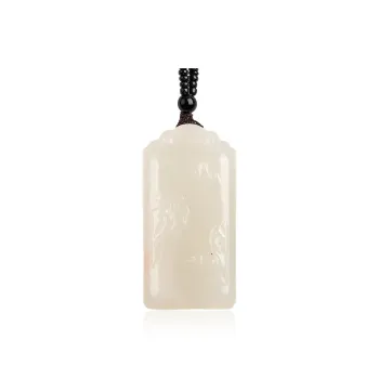 TAMINA Hetian Jade Pendants White Jade Unisex