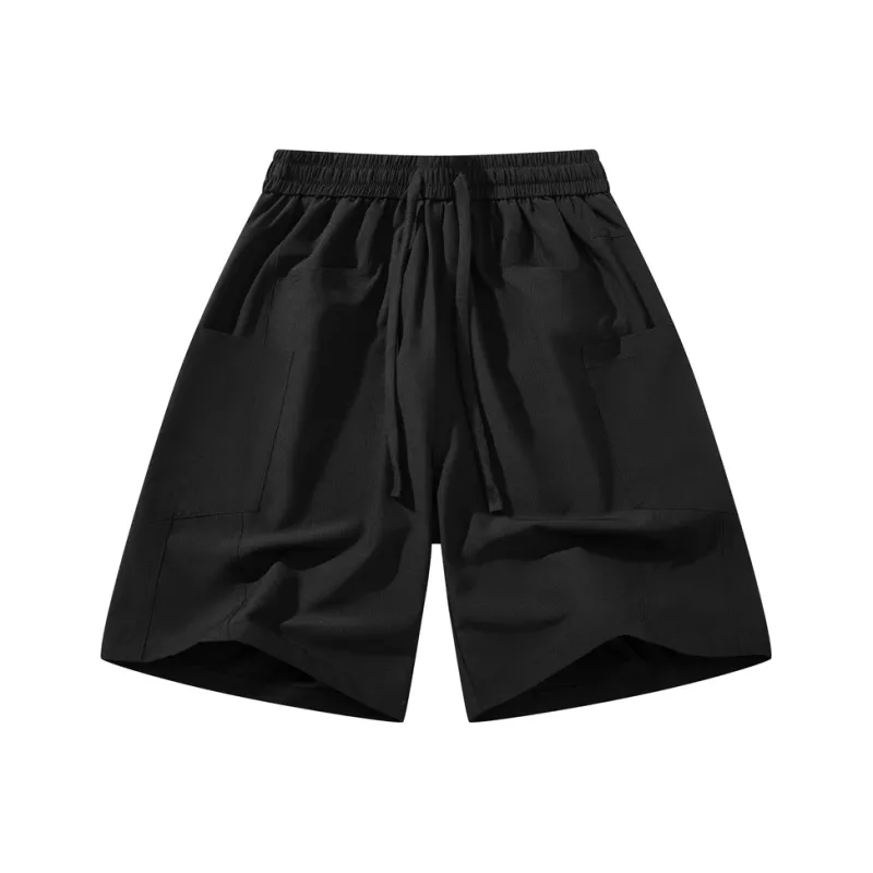Yiwen Cargo Shorts Unisex-0