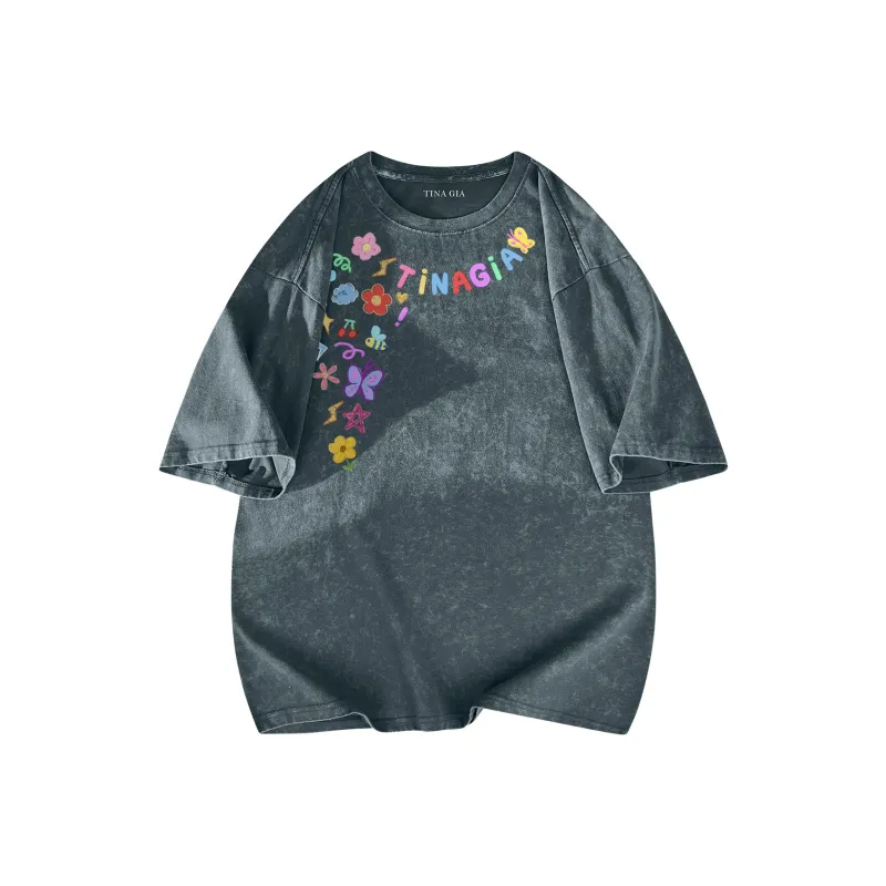 TINA GIA T Shirts Unisex-4