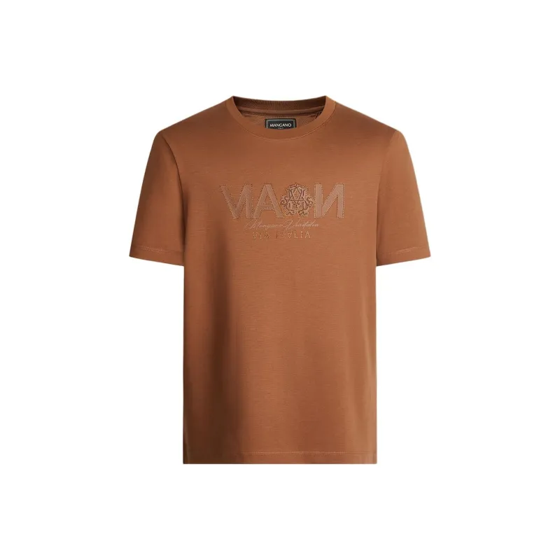 MANGANO T Shirts Men Coffee-0