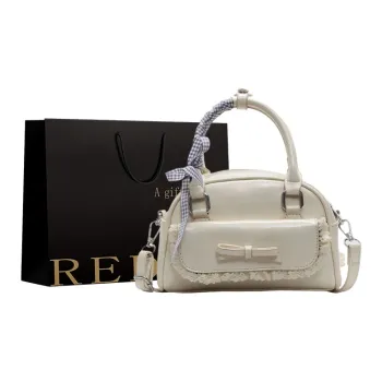 REDOO PU Handbag Women's Ecru/Pink/Blue/Black