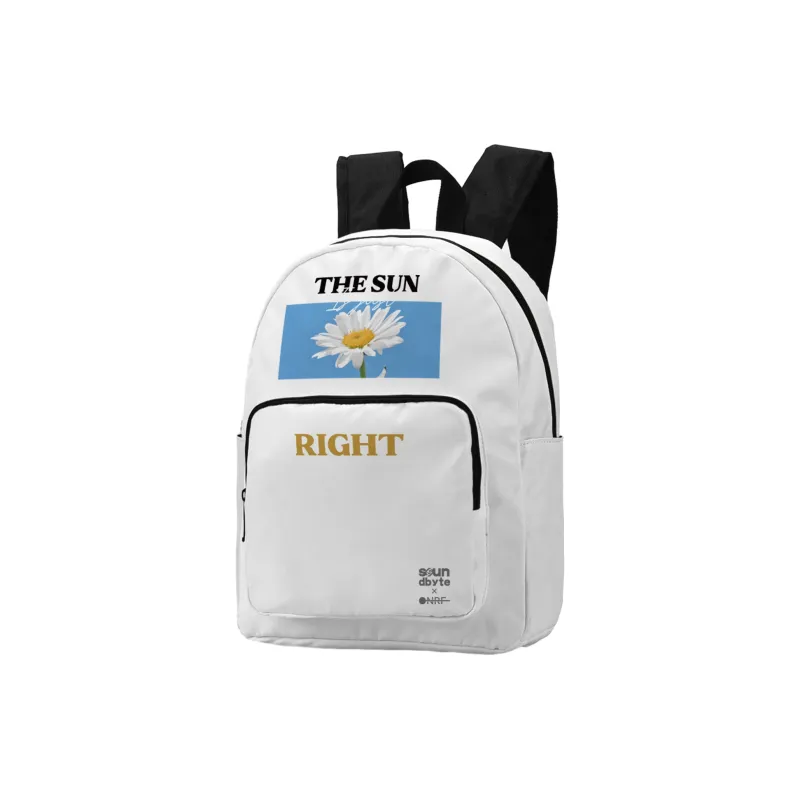 Soundbyte Polyester Backpack Unisex Multicolor-6