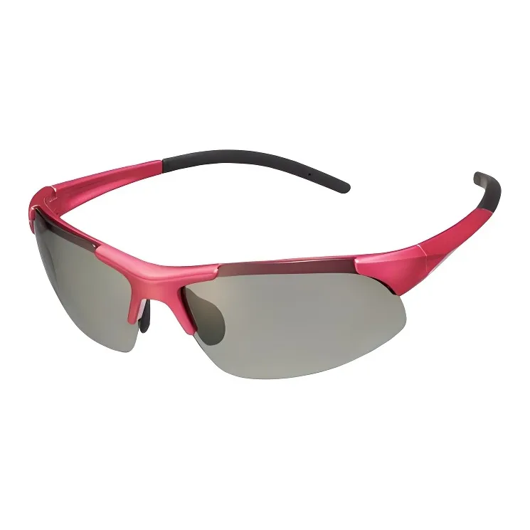 PRINCE Nylon Resin Irregular Shape Sunglasses Unisex Red-0