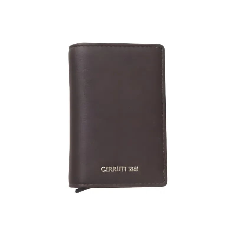 CERRUTI 1881 Calfskin Wallet Men's Brown-0