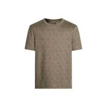 MANGANO T Shirts Men Army Green