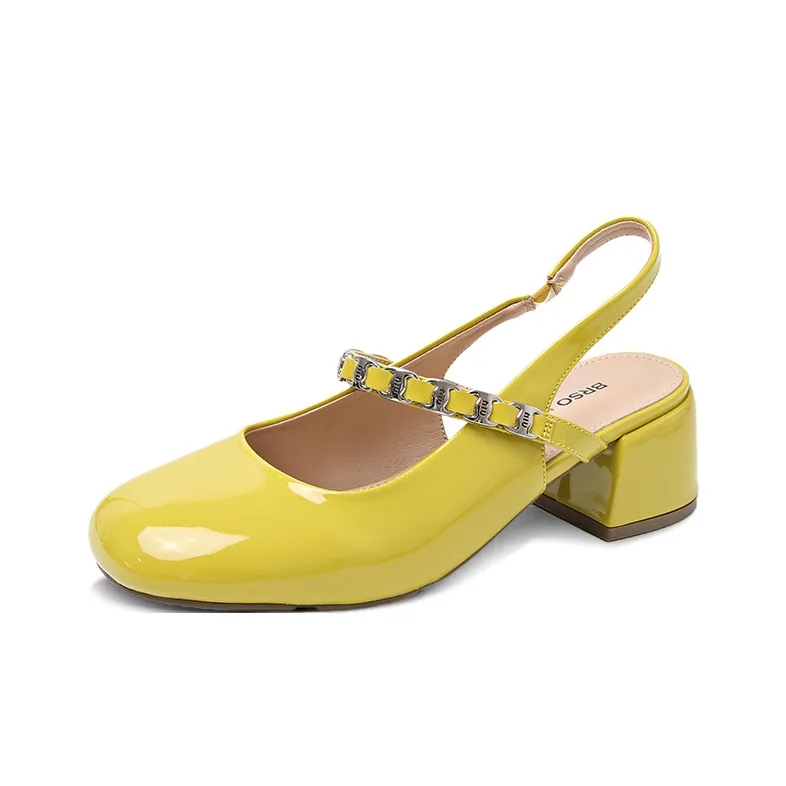 AFJI High Heels Women's Beige/Nude/Black/Yellow-14