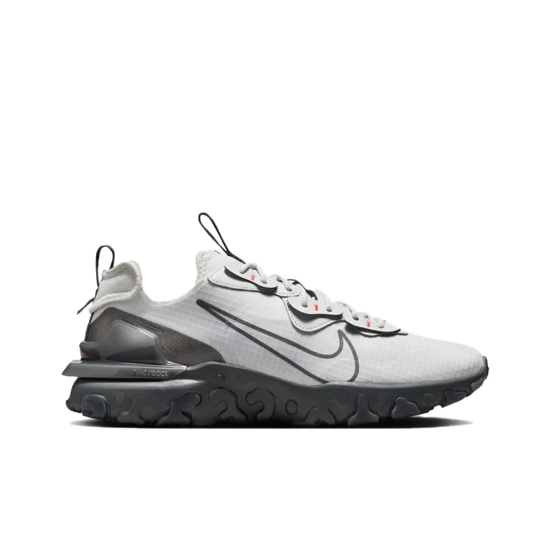Nike React Vision Anti Slip Wear Resistant Low Top Casual Shoes Men's Gray-1