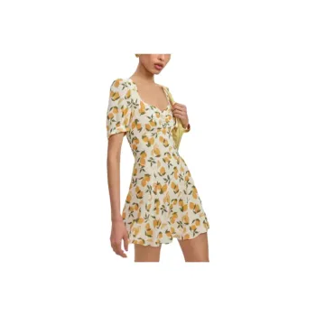 REFORMATION Rebecca Dress Short Sleeved Dress Women's