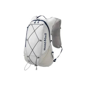 MONTBELL Mountaineering Bag Outdoor Bag Nylon 7L Light Gray Unisex