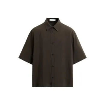 ZARA Shirts Men Dark Red