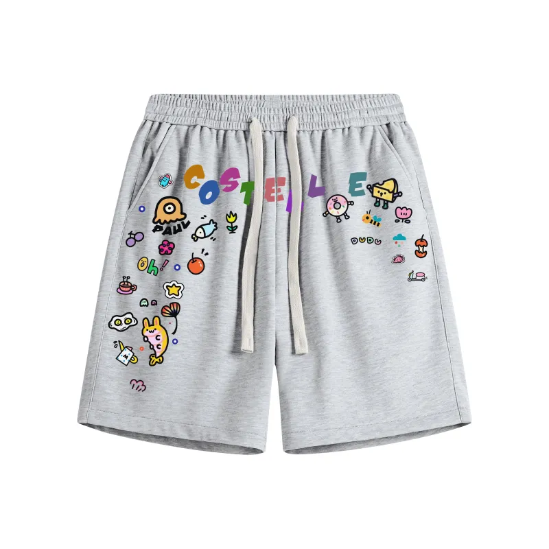 PAUL COSTELLOE Casual Shorts Unisex-5