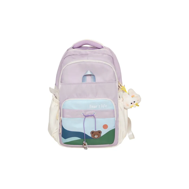 Yalu Nylon Backpack Women's Multicolor-12