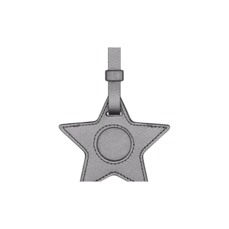 DIOR Calfskin Bag Accessory Unisex Silver-2