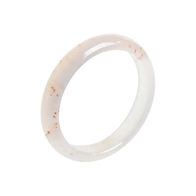 Phoenisess Natural Chalcedony Bangles Women's-8