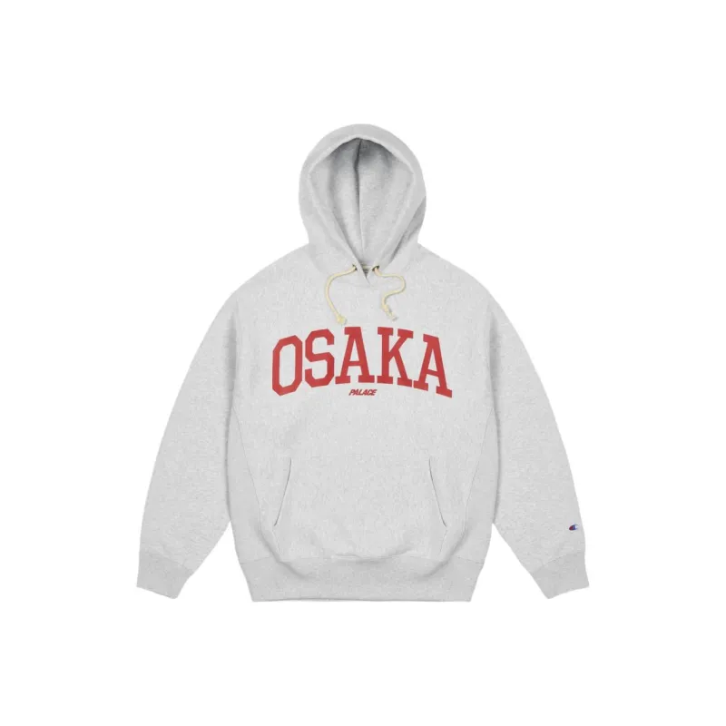 PALACE OSAKA Grand Opening Limited Collection Sweatshirts Unisex Gray-0