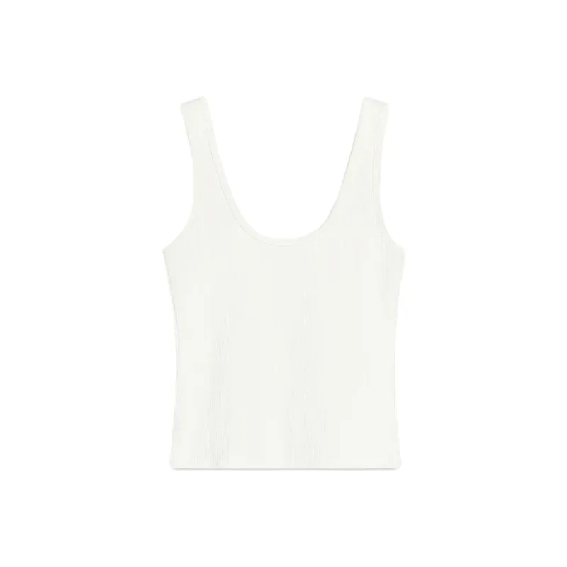 ZARA Tank Tops Women's White-1