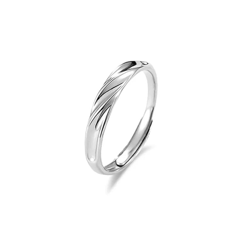 LUCA Sterling Silver Rings Unisex-6