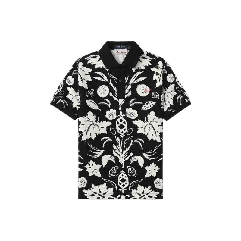 FRED PERRY Polo Shirts Women's Black BKX-0