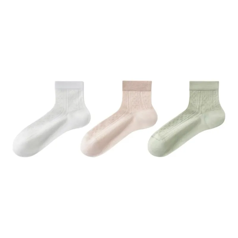 Temooues Ankle Socks Women's Combo Set-4