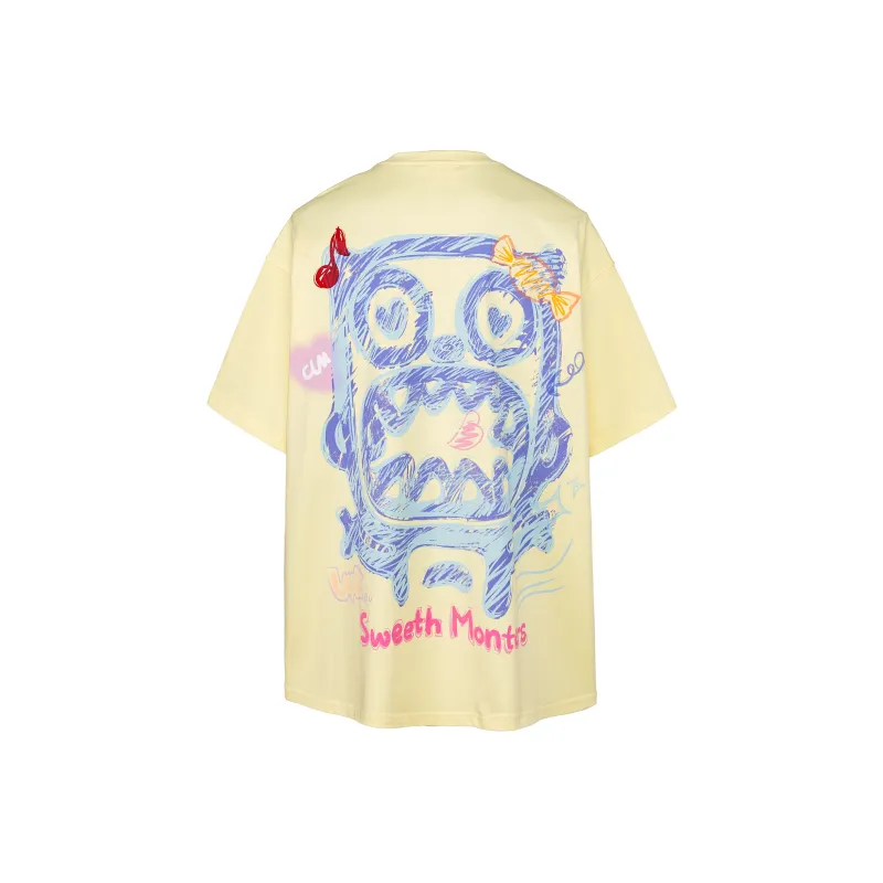 CALMMIND T Shirts Women's Yellow-1