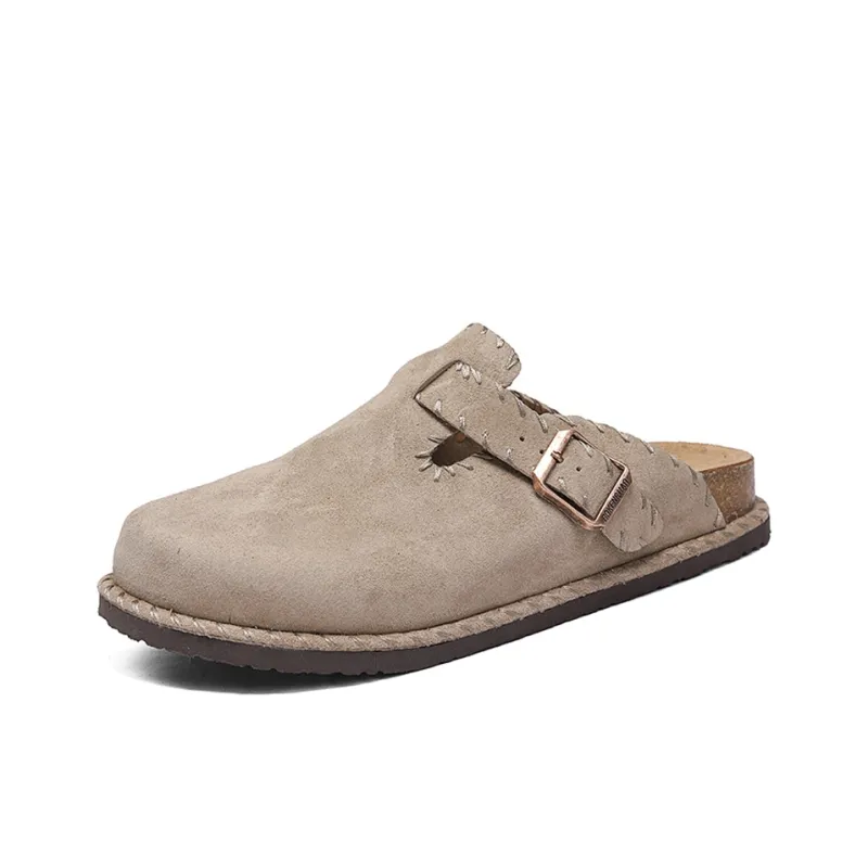 HACKBUTEER Closed Toe Slippers Unisex-6