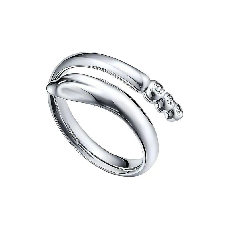 TIFFANY & CO. PT950 Rings Women's Silver-1