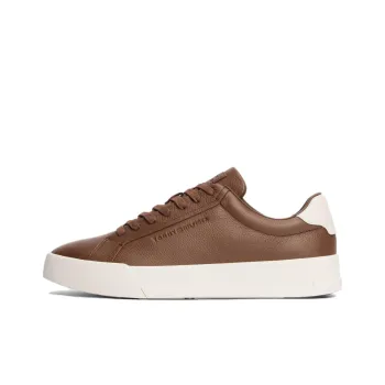 Tommy Hilfiger Trainers Low Top Skateboard Shoes Men's Brown