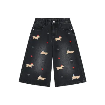 ACHS AWAKE Denim Shorts Unisex
