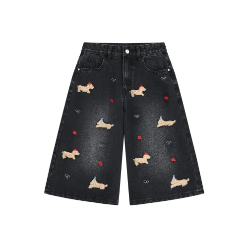 ACHS AWAKE Denim Shorts Unisex