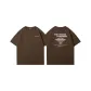 [220G Heavyweight 100% cotton]Coffee (Tf Trendy Seamless Chest Logo _Tf Large Trendy Seamless Back Logo)