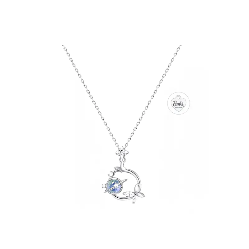 Barbie 999 Fine Silver Necklaces Women's-0