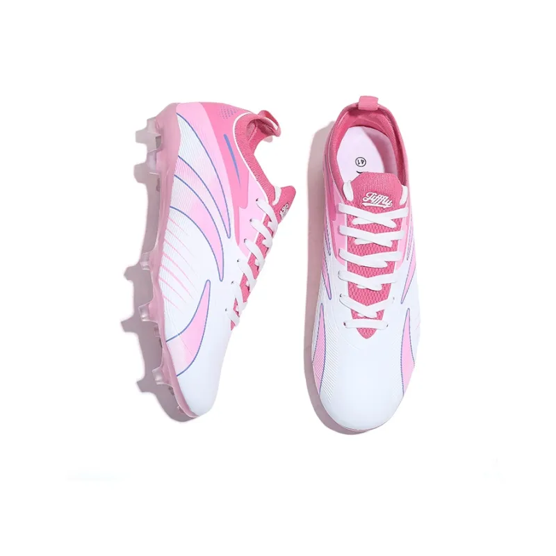 Jifffly Soft Ground Abrasion Resistant Support Lightweight Soccer Shoes Unisex-11