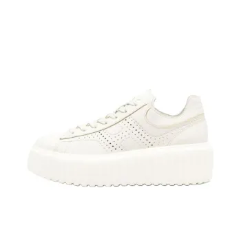 HOGAN H Stripes Low Top Casual Shoes Women's White