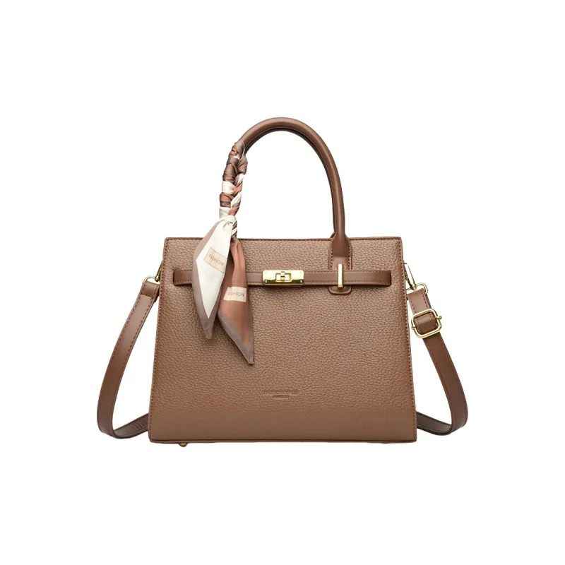 GATOER PU Shoulder Bag, Crossbody Bag, Handbag Regular Women's Khaki/Black/Brown-6