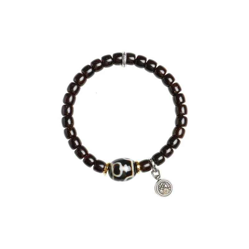 MUSHENGYUAN Coconut Shell Beads Bracelets Unisex-0
