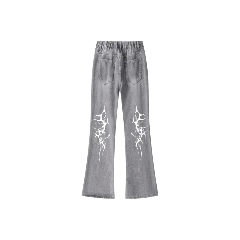 HUANQIU Jeans Unisex-6