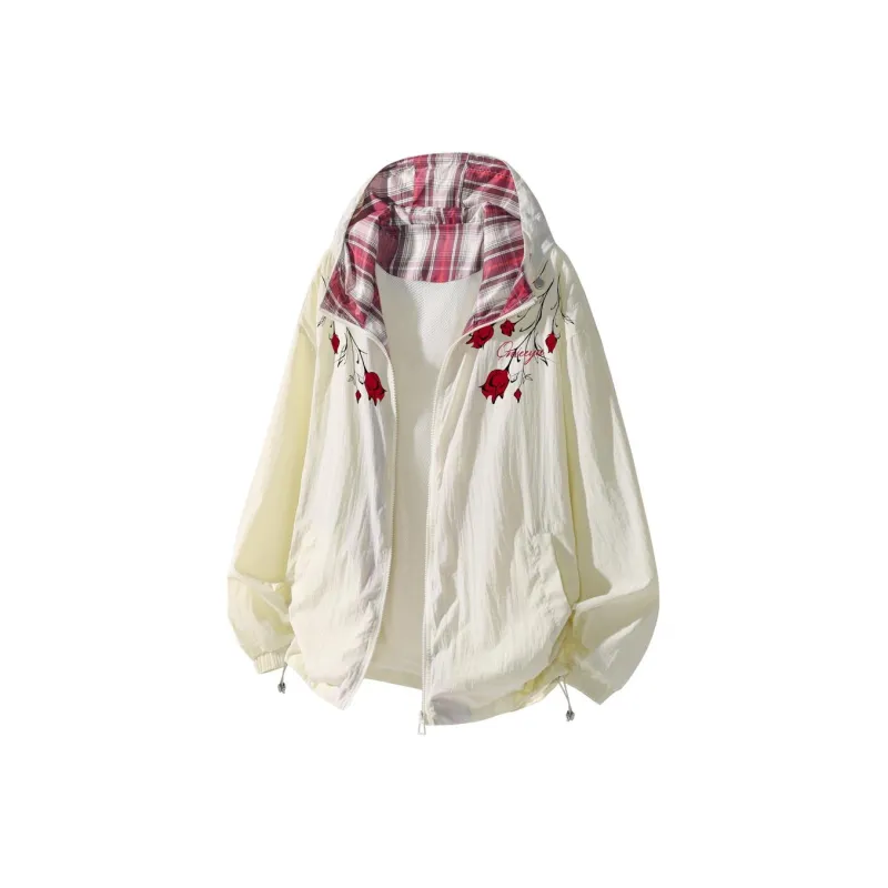 Qnxeey UV Protection Sun Protection Clothing Unisex-10