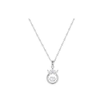 DODOGOGO Alloy, Synthetic Cubic Zirconia Necklaces Women's