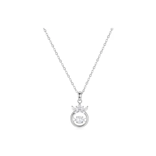 DODOGOGO Alloy, Synthetic Cubic Zirconia Necklaces Women's