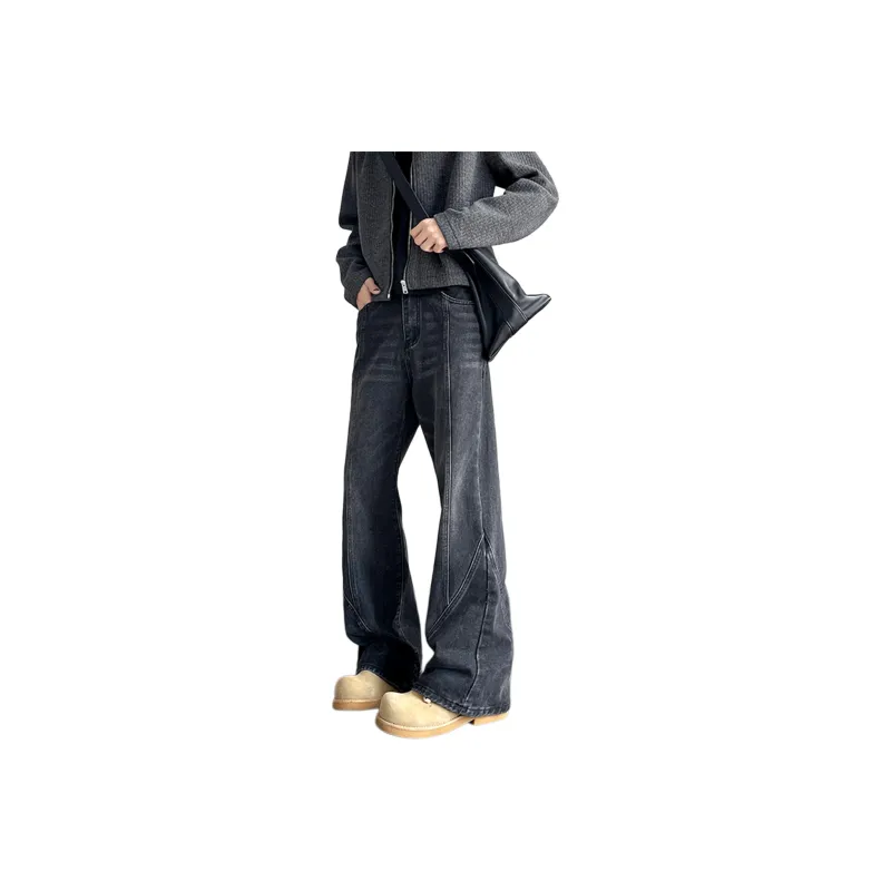 Lulifama Jeans Unisex Black-0