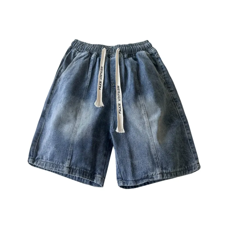 FAKE VINTAGE Denim Shorts Unisex-4