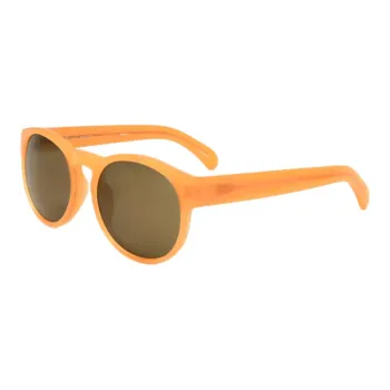 DRIES VAN NOTEN Acetate Round Sunglasses Men's Yellow