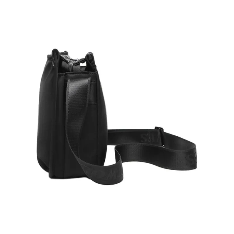 SEPTWOLVES Fabric Shoulder Bag Crossbody Bag Men's Black-4