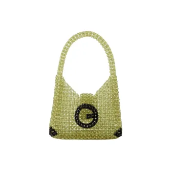 Germanier Plastic Hobo Bag Handbag Women's Green