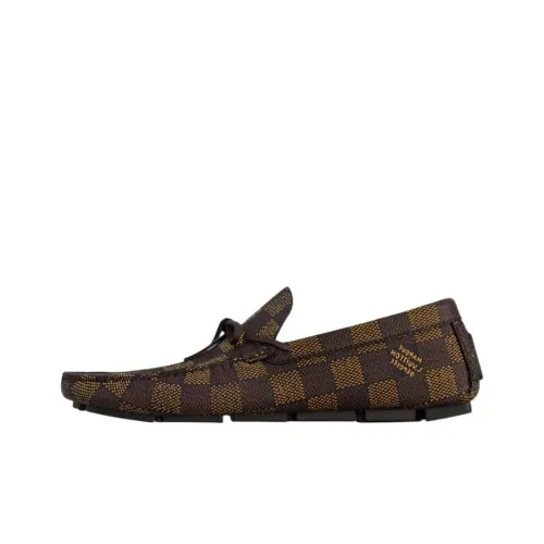 LOUIS VUITTON Driver Casual Shoes Men's Umber